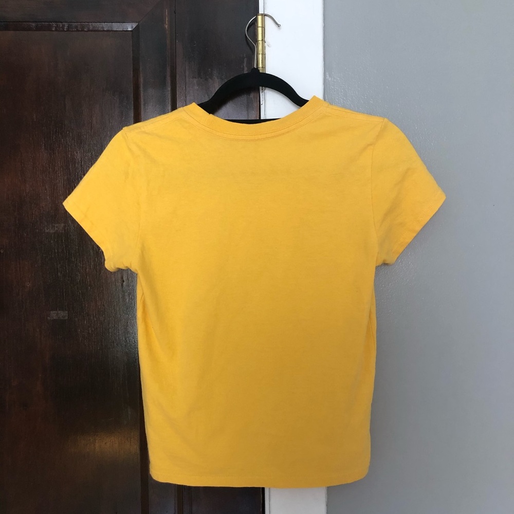 Urban Outfitters yellow basic tee. Size XS.
